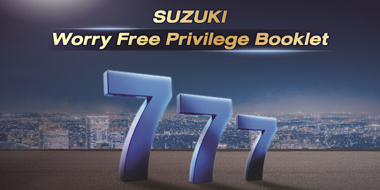 ‘ซูซูกิ’สร้างปรากฏการณ์ใหม่วงการอีโคคาร์ ยกระดับแคมเปญ Exclusive Maintenance Service บำรุงรักษารถฟรีนาน 7 ปี พร้อมเอกสิทธิ์เหนือระดับ SUZUKI Worry Free Privilege Booklet การันตีคุณภาพคุ้มค่าตลอดการใช้งาน