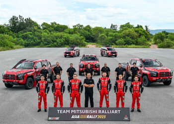 ทีมมิตซูบิชิ แรลลี่อาร์ท เตรียมลงสนามศึก เอเชีย ครอสคันทรี แรลลี่2025 ด้วยรถแข่ง มิตซูบิชิ ไทรทัน แรลลี่คาร์ รวม 3 คัน พร้อมแสดงสมรรถนะเหนือระดับของรถกระบะสายพันธุ์แกร่ง