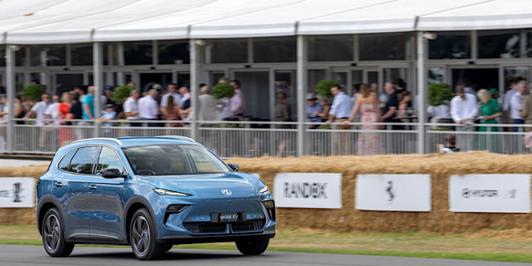 เอ็มจี โชว์นวัตกรรมยานยนต์ไฟฟ้าสุดล้ำ NEW MG IM6 ในเทศกาลระดับตำนานอย่าง GOODWOOD FESTIVAL OF SPEED 2025