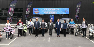 กรังด์ปรีซ์ฯ มอบรางวัลผู้โชคดี จากงาน บางกอก อินเตอร์เนชั่นแนล มอเตอร์โชว์ ครั้งที่ 46 รวมมูลค่ากว่า 1.94 ล้านบาท