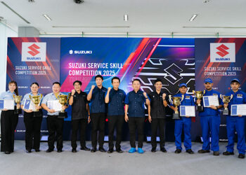 ซูซูกิ ชูจุดขายความคุ้มค่า เดินหน้าพัฒนาคุณภาพงานบริการ จัดแข่งขัน SUZUKI SERVICE SKILL COMPETITION รักษามาตรฐานคุณภาพงานบริการสู่ความเป็นเลิศระดับสากล เตรียมความพร้อมก่อนเปิดตัวผลิตภัณฑ์ใหม่