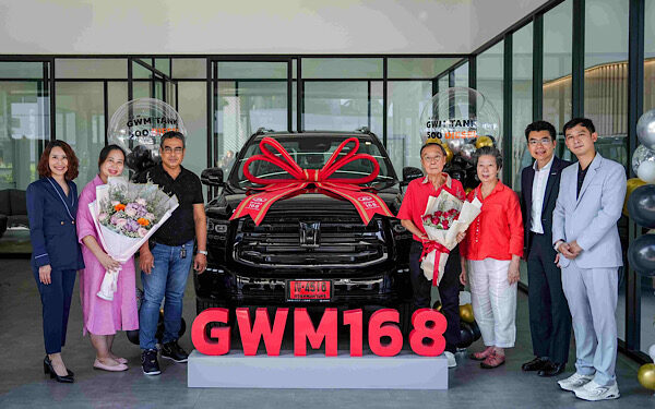 GWM (Thailand) เดินหน้าเต็มสูบ ส่งมอบ NEW GWM TANK 500 DIESEL ล็อตแรก อย่างเป็นทางการ ให้กับกลุ่มลูกค้าชาวไทย