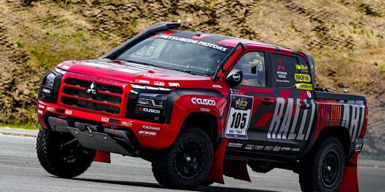 ทีมมิตซูบิชิ แรลลี่อาร์ต ทดสอบสมรรถนะรถแข่งไทรทัน แรลลี่คาร์ เตรียมความพร้อมสู้ศึกเอเชีย ครอสคันทรี แรลลี่ 2025 พร้อมตั้งเป้าคว้าแชมป์การแข่งขันแบบโอเวอร์ออลในรอบสามปี!