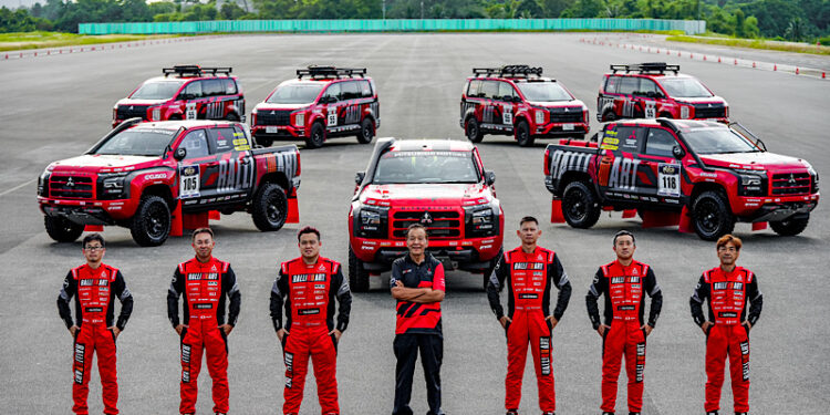 ทีมมิตซูบิชิ แรลลี่อาร์ต ทดสอบสมรรถนะรถแข่งไทรทัน แรลลี่คาร์ เตรียมความพร้อมสู้ศึกเอเชีย ครอสคันทรี แรลลี่ 2025 พร้อมตั้งเป้าคว้าแชมป์การแข่งขันแบบโอเวอร์ออลในรอบสามปี!