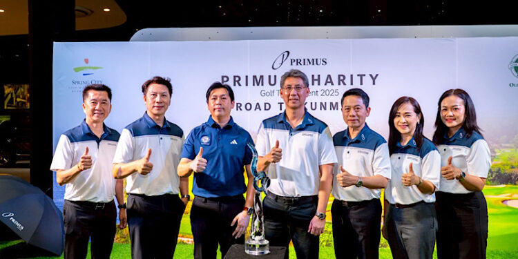 ไพรม์มัส กรุ๊ป เปิดศึกดวลวงสวิง รายการ “Primus Charity Golf Tournament 2025 ลุ้นรับรางวัลแพคเก็จตีกอล์ฟ ที่คุนหมิง ประเทศจีน และ ZEEKR 7X รถ SUV ไฟฟ้าใหม่ล่าสุด