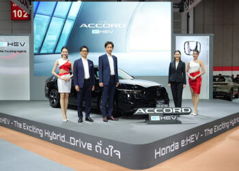 คุ้มค่ายิ่งขึ้น ! ด้วยราคาใหม่ ฮอนด้า แอคคอร์ด อี:เอชอีวี ใหม่ เริ่มต้น 1,479,000 บาท  เพิ่มเติม ! Blind Spot Information และ Cross Traffic Monitor ในทุกรุ่นย่อย  จัดเต็มโปรแรง Honda Pro OH! MY GOOOOD ครอบคลุมไลน์อัป xEV  ที่งาน BIG MOTOR SALE 2025 วันที่ 22 – 31 ส.ค. 68 และโชว์รูมฮอนด้าทั่วประเทศ