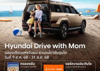 ฮุนไดขยายเวลาแห่งความสุขของครอบครัว กับแคมเปญ “Hyundai Drive with Mom” ทดลองขับรับ Gift Voucher จาก Santa Fe Happy Steak พร้อมจอยคาราวานส่งยิ้มกับร้านสเต๊กอารมณ์ดีใจกลางเมือง