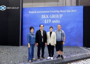BKK Group ประกาศความสำเร็จในงาน BIG Motor Sale 2025 ตอกย้ำผู้นำตลาดรถพรีเมียมและพลังงานไฟฟ้าในกรุงเทพฯ พร้อมสานต่อแคมเปญสุดคุ้ม