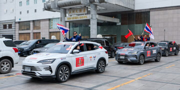 คาราวาน มิตรภาพไทย-จีน BYD SEALION 6 DM-i ถึงปักกิ่งแล้ว พิสูจน์ความแกร่งและสมรรถนะกว่า 5,000 ก.ม.