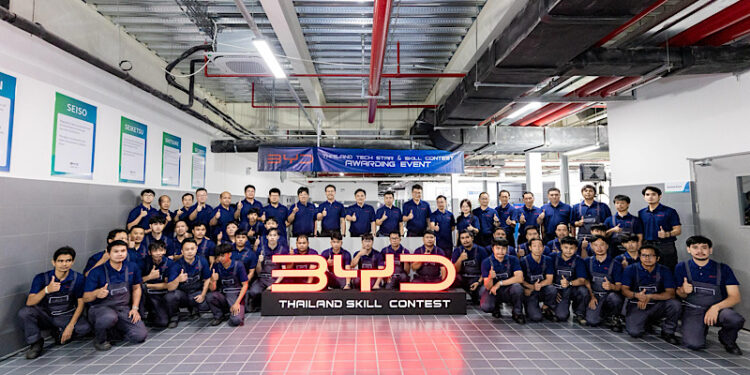 บีวายดี ประเทศไทย และ เรเว่ ยกระดับมาตรฐานบริการหลังการขาย จัดการแข่งขันวัดฝีมือทีมเทคนิค Tech Star 2025 และ Skill Contest 2025