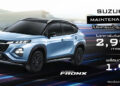 ‘ซูซูกิ’อัดแคมเปญรับ Motor Expo 2025 สุดเร้าใจ  รับสิทธิ์ซื้อ SUZUKI FRONX MAINTENANCE PACKAGE นาน 7 ปี  มอบสิทธิประโยชน์ในราคาเริ่มต้นเพียง 2,990 บาท เท่านั้น  เมื่อจอง ALL NEW SUZUKI FRONX  เติมเต็มทุกความคุ้มค่า ยกระดับทุกความมั่นใจ