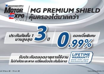 โค้งสุดท้ายก่อน Motor Expo 2025 กับข้อเสนอสุดพิเศษส่งท้ายปีจาก เอ็มจี