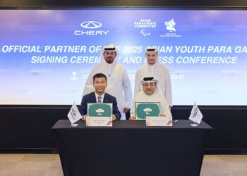 เชอรี จับมือ เอเชียนพาราเกมส์เยาวชน สนับสนุนกีฬาเยาวชนคนพิการแห่งเอเชีย 2025 