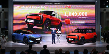 OMODA & JAECOO เปิดตัว JAECOO J6T EV พร้อมเผยโฉมนวัตกรรมยานยนต์ไฟฟ้าใหม่ ในงานมหกรรมยานยนต์ ครั้งที่ 42