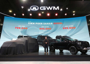 GWM เขย่าตลาดด้วย “NEW GWM POER SAHAR DIESEL” พิเศษเริ่ม 799 แสนบาท และ “NEW GWM TANK 300 DIESELDesert Storm Limited Edition” ที่ 1.349 ล้านบาท เพียง 300 คัน