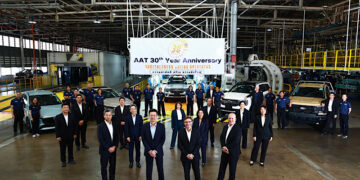 ฟอร์ด-มาสด้า ฉลอง 30 ปี โรงงานเอเอที ยืนหยัดเคียงข้างอุตสาหกรรมยานยนต์ไทย สู่ศูนย์กลางการผลิตระดับโลก