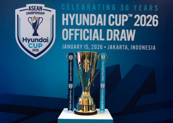แชมป์เก่าเวียดนามดวลสิงคโปร์ จับสลากศึก ASEAN Hyundai Cup™ 2026ไทยถูกจับชนมาเลเซีย รอบแบ่งกลุ่ม