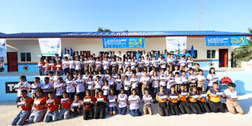 ลามิน่าสานฝันเด็กไทยได้เล่าเรียน ส่งมอบอาคารเรียนหลังใหม่ต่อเนื่องเป็นปีที่ 25
