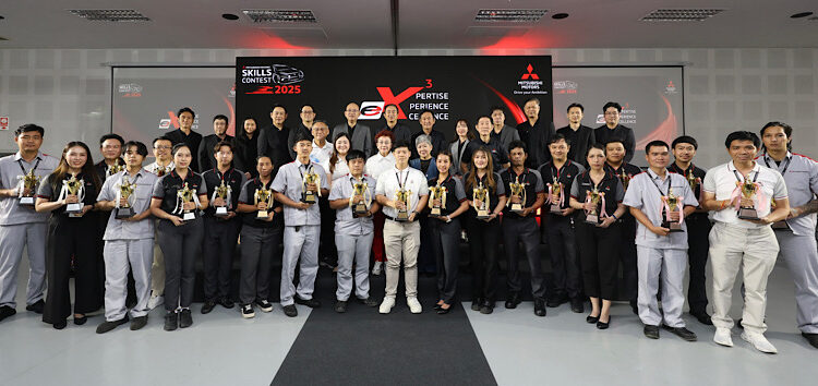 มิตซูบิชิ มอเตอร์ส ประเทศไทย จัดการแข่งขันทักษะรถยนต์มิตซูบิชิ ครั้งที่ 25 เดินหน้าพัฒนาบุคลากรสู่การบริการลูกค้าระดับมาตรฐานสากล พร้อมฉลอง 2 ตัวแทนไทยคว้ารางวัลจากเวทีการแข่งขันทักษะการบริการระดับโลก!