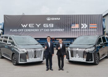 GWM เริ่มส่ง WEY G9 ล็อตแรกจากมาเลเซียสู่ประเทศไทย ยกระดับมาตรฐานรถ MPV หรูเพื่อคนไทย