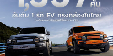 เชอรี ประเทศไทย เร่งเครื่องต้นปี 2569 CHERY V23 ทะลุ 1,300 คัน ครองอันดับ 1  รถยนต์ไฟฟ้าทรงกล่องยอดนิยม 2 เดือนซ้อน
