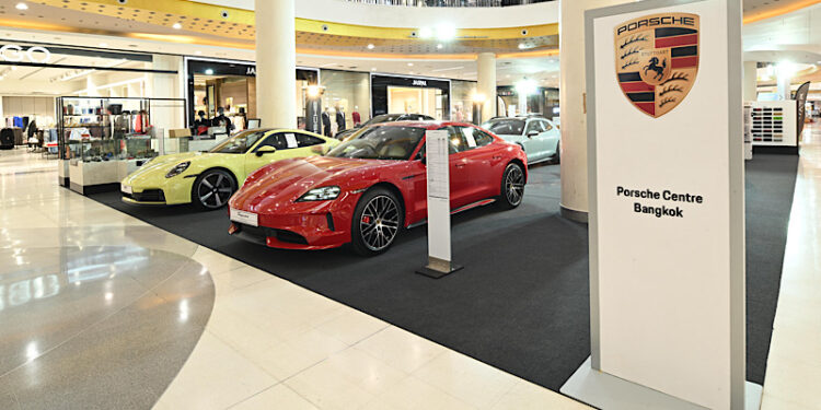 เอเอเอสฯ ยกยนตรกรรมปอร์เช่จัดแสดง ณ เซ็นทรัล เชียงใหม่ พร้อมรังสรรค์ค่ำคืนแห่งสมรรถนะ