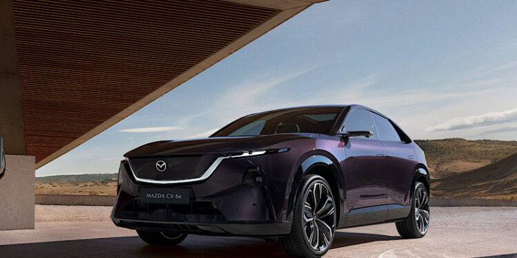 มาสด้าบุกตลาดรถไฟฟ้าเต็มรูปแบบ เปิดตัว The All-Electric Mazda6e สปอร์ต หรูหรา สง่างาม มาตรฐานยุโรป คุณภาพเหนือราคา