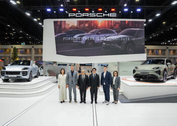 ปอร์เช่ ประเทศไทย เปิดราคา คาเยนน์ อิเล็กทริค อย่างเป็นทางการในไทย ที่งานบางกอก อินเตอร์เนชั่นแนล มอเตอร์โชว์ ครั้งที่ 47
