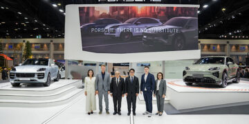 ปอร์เช่ ประเทศไทย เปิดราคา คาเยนน์ อิเล็กทริค อย่างเป็นทางการในไทย ที่งานบางกอก อินเตอร์เนชั่นแนล มอเตอร์โชว์ ครั้งที่ 47