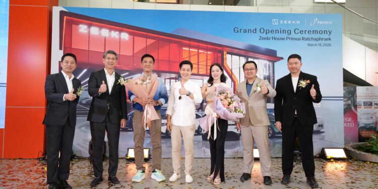 Primus Group เสริมทัพ! รุกตลาด EV ลักชูรี ทุ่มงบ 120 ล้านบาท เปิด Zeekr House แฟลกชิปใหม่ ย่านราชพฤกษ์