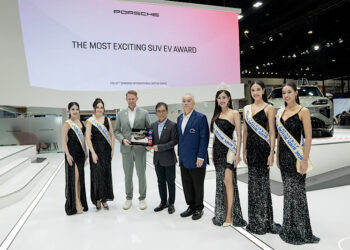 ปอร์เช่ ประเทศไทย คว้ารางวัล The Most Exciting SUV EV ในงานมอเตอร์โชว์ 2026 ตอกย้ำความสำเร็จการเปิดตัวคาเยนน์ อิเล็กทริค ใหม่
