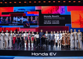 ฮอนด้า คว้า Best Costume Design Award จากงาน Motor Show 2026 ชูดีไซน์ที่สะท้อนไลฟ์สไตล์ที่หลากหลาย ภายใต้แนวคิด “Activating Life’s Next Move”
