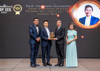 CEO “ลามิน่า” คว้ารางวัลสุดยอดผู้นำ