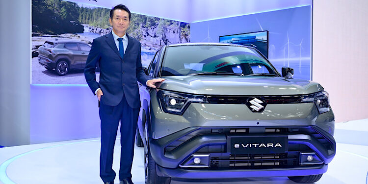ซูซูกิ เปิดราคา ALL NEW SUZUKI e VITARA ไอคอนิก EV 100% รุ่นแรก ผสาน DNA SUV กับระบบขับเคลื่อน 4 ล้อ ดีไซน์สปอร์ต เริ่มต้น 2,890,000 บาท