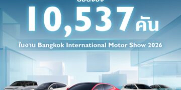 เอ็มจี ปลื้มยอดจองทะลุ 10,537 คันในงานมอเตอร์โชว์ 2026