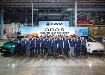 GWM เปิดสายการผลิต ORA 5 อย่างเป็นทางการ ณ โรงงาน GWM Smart Factory ในประเทศไทย ตอกย้ำพันธกิจในการขับเคลื่อนไทยสู่ฐานการผลิตยานยนต์พลังงานใหม่ระดับสากล เริ่มส่งมอบ ORA 5 ถึงมือลูกค้าคนไทย พฤษภาคมนี้เป็นต้นไป