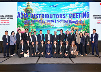 ซูซูกิจัดประชุม Suzuki Asia Distributors’ Meeting 2026 ตอกย้ำความเชื่อมั่นในการดำเนินธุรกิจในประเทศไทย และเป็นศูนย์กลางของตลาดสำคัญในเอเซีย