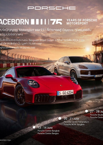 Raceborn จิตวิญญาณจากสนามแข่งที่ขับเคลื่อนสมรรถนะของปอร์เช่