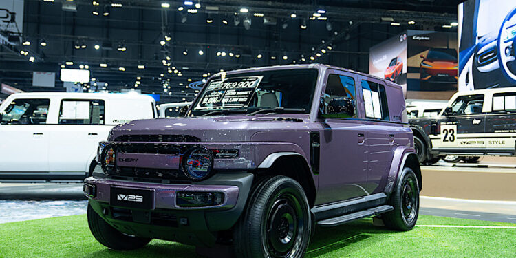 Chery V23 คว้าอันดับ 1 รถทรงกล่อง (Boxy Style) ยอดจดทะเบียนเดือนพฤษภาคมทะลุ1,100 คัน