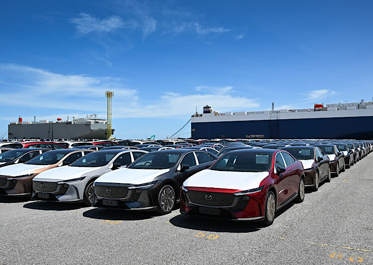 The All-Electric Mazda6e มาถึงประเทศไทยแล้ว พร้อมส่งมอบให้ลูกค้าเร็ว ๆ นี้