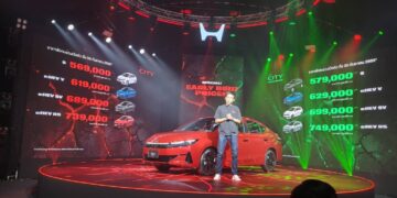 Honda City ใหม่ เปิดราคาคุ้มค่าเต็มขั้น เข้าถึงง่ายยิ่งขึ้น กับราคาพิเศษช่วงเปิดตัว เริ่มต้นเพียง 569,000 บาท พร้อมแนะนำรุ่นเริ่มต้นไฮบริดใหม่ e:HEV V เพียง 619,000 บาท ถึง 30 ก.ย. นี้
