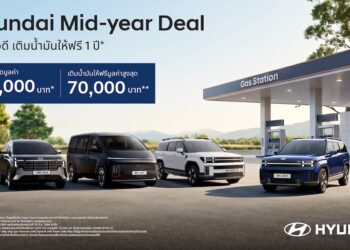 Hyundai Mid Year Deal จัดเต็มดีลแรง! ส่วนลดสูงสุด 400,000 บาท(1)  พร้อมเติมน้ำมันให้ฟรี 1 ปี สูงสุด 70,000 บาท(3) ถึง 30 มิถุนายนนี้เท่านั้น
