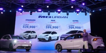 เอ็มจี เปิดตัว NEW MG URBAN มาพร้อมเทคโนโลยี Auto Parkingรุ่นแรกในเซกเมนต์ ราคาเริ่มต้น 529,900 บาท
