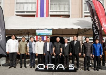 GWM ขานรับนโยบายภาครัฐ เข้าร่วมโครงการ “EV Ready ตรวจฟรี ขับชัวร์” มอบสิทธิ์ตรวจสภาพรถยนต์ไฟฟ้า ครอบคลุม ORA ทุกรุ่น ฟรี ที่ GWM Partner Store กว่า 70 แห่งทั่วประเทศ