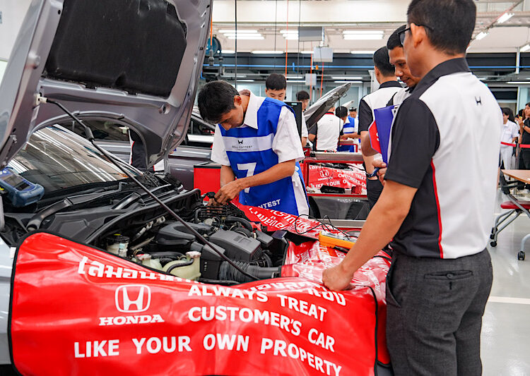 ฮอนด้า เดินหน้ายกระดับมาตรฐานการบริการ ผ่านเวทีแข่งขันทักษะ Honda Skill Contest 2026 สร้างคนเก่ง สร้างแบรนด์แกร่ง สร้างอุตสาหกรรมที่ยั่งยืน