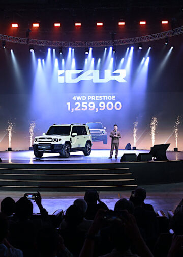 iCAUR เปิดตัวในไทย ส่งรถรุ่นเรือธง V27 REEV ลุยตลาด Premium Classic Boxy SUV ชู Golden Range Extender ขับขี่ไกลสูงสุด 1,000 กม. ราคาเริ่มต้นเพียง 999,900 บาท